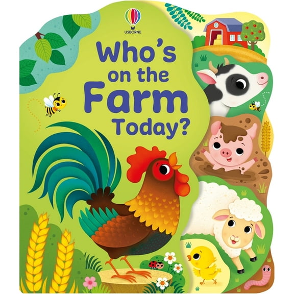 Who's in ... Today? Who's on the Farm Today?, (Board Book)