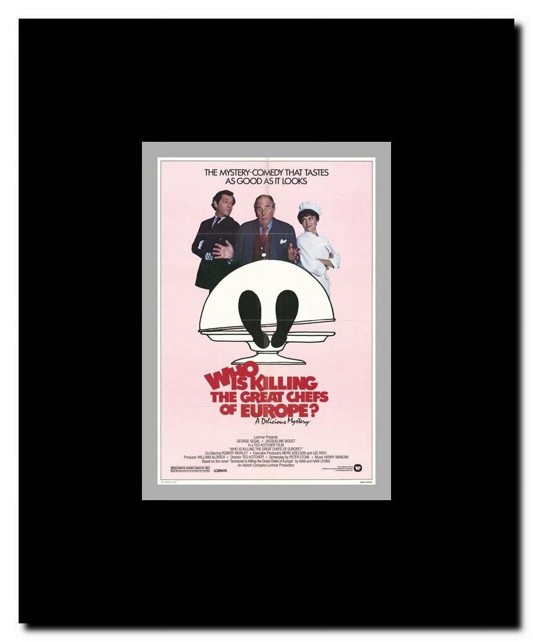 Who is Killing the Great Chefs of Europe? Framed Movie Poster