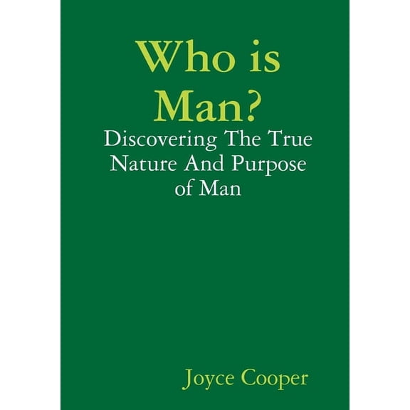 Who is Man?, (Paperback)
