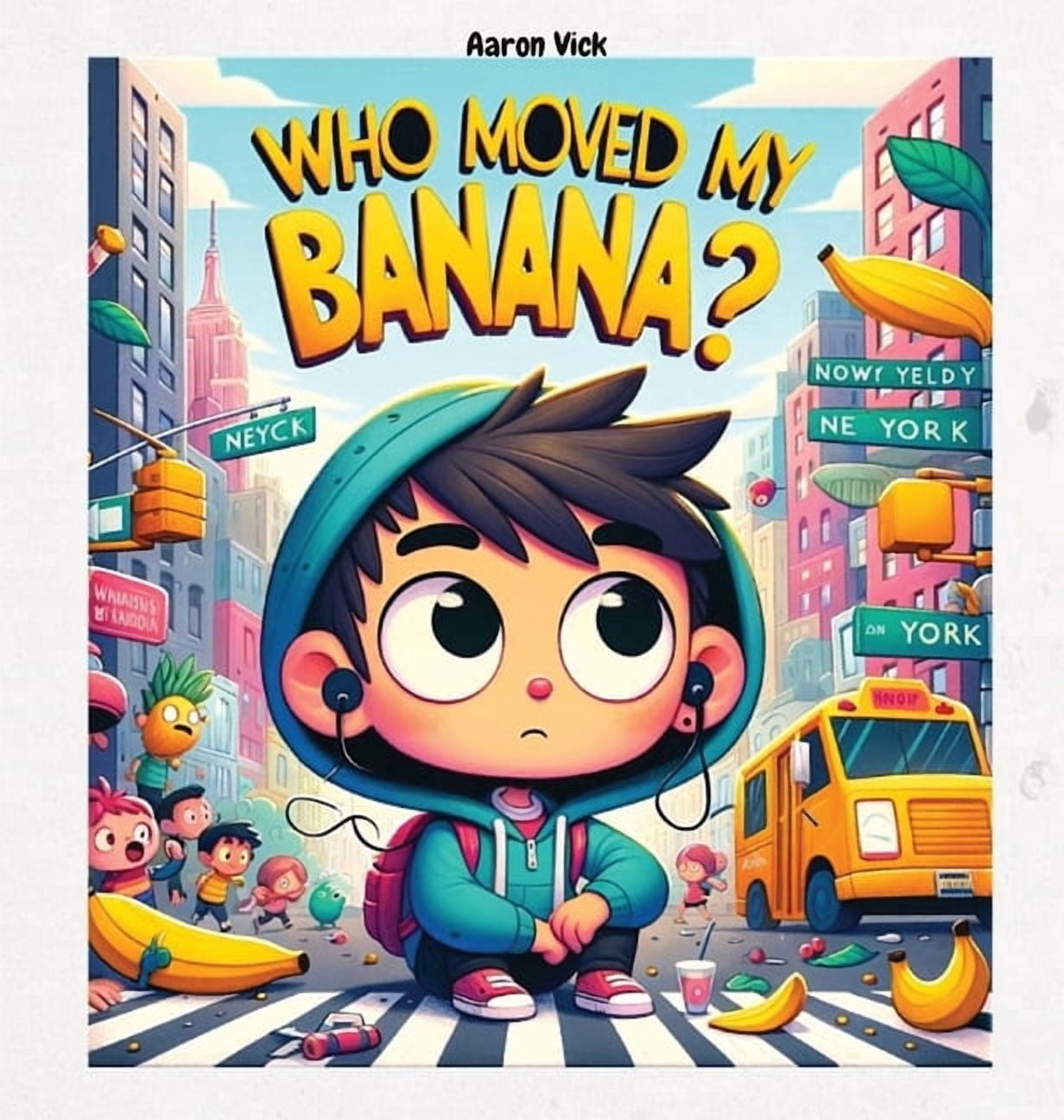Who moved my banana?: A Tale of Curiosity and Unexpected Encounters, (Hardcover)