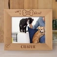 thumbnail image 1 of Who's A Good Boy? Personalized Wooden Frame-10" x 8" Brown Horizontal, 1 of 1