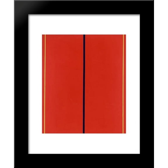 Who’s Afraid of Red, Yellow and Blue II 20x24 Framed Art Print by Newman, Barnett