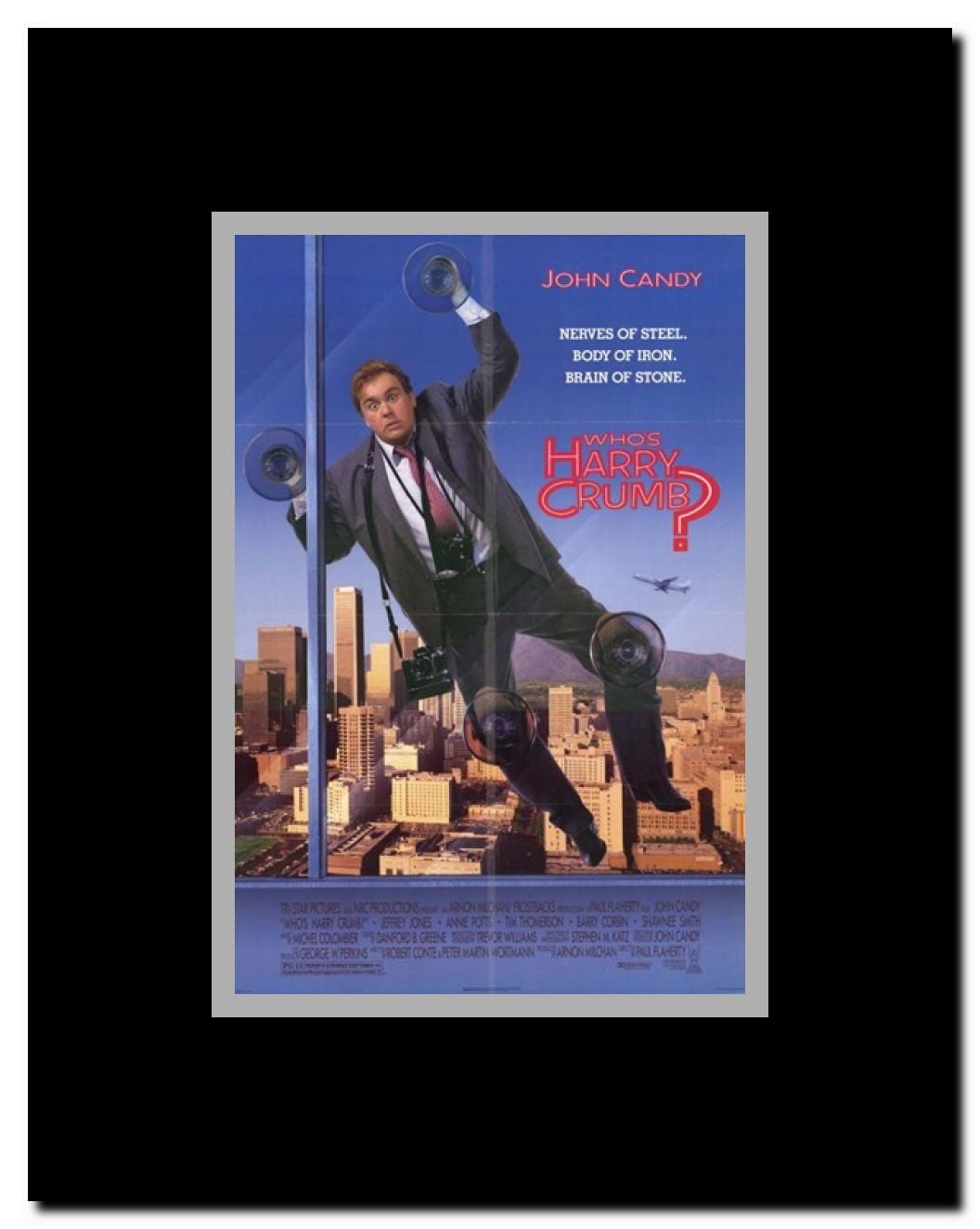 Who's Harry Crumb? Framed Movie Poster