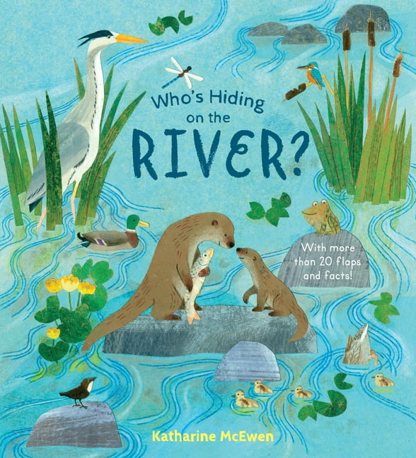 Who's Hiding Who's Hiding on the River?, (Board Book)