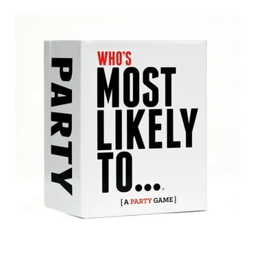 Who's Most Likely To... [A Party Game - Perfect for Big Groups, Pregames, Drinking, Icebreakers, College & More | Ages 17+]