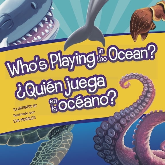 Pre-Owned Who's Playing Bilingual Editions Mul-Whos Playing in the Ocean, (Board Book)