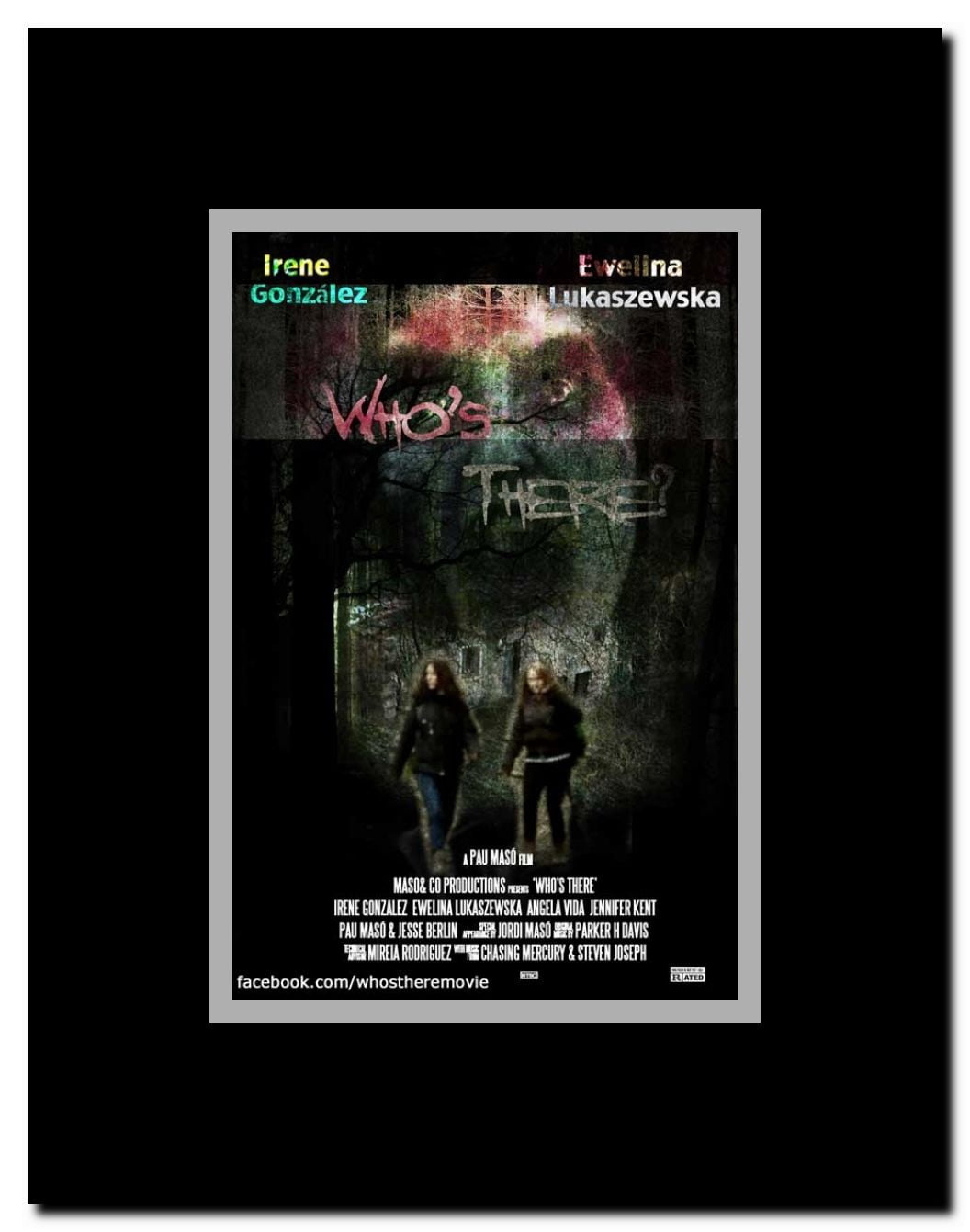 Who's There? Framed Movie Poster