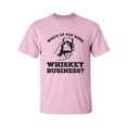 thumbnail image 1 of Who's Up For Some Whiskey Business? Adult Short Sleeve T-shirt, 1 of 4