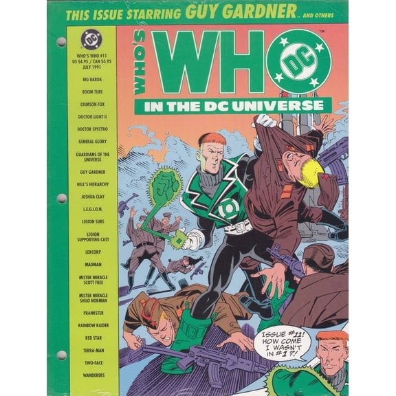 Who's Who in the DC Universe #11 (in bag) VF ; DC Comic Book