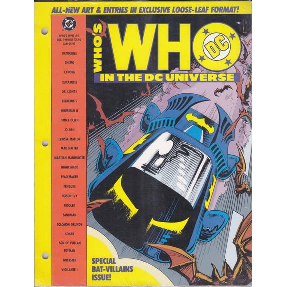 Who's Who in the DC Universe #5 (in bag) VF ; DC Comic Book