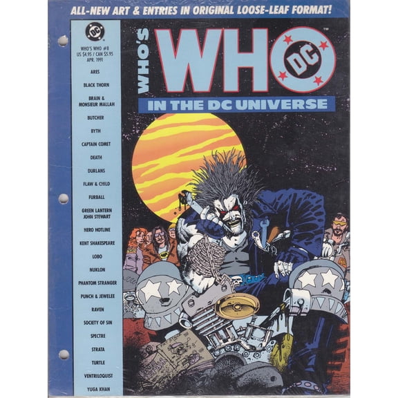 Who's Who in the DC Universe #8 (in bag) VF ; DC Comic Book