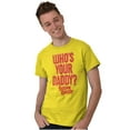 thumbnail image 1 of Who’s Your Daddy Caramel Candy Logo Men's Graphic T Shirt Tees Brisco Brands M, 1 of 6