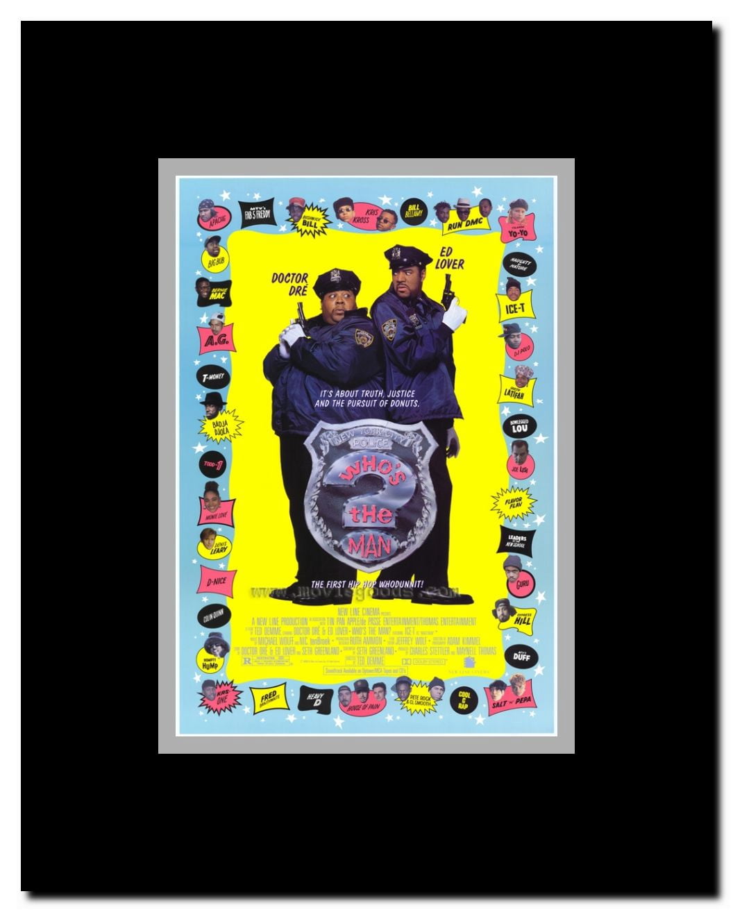 Who's the Man? Framed Movie Poster