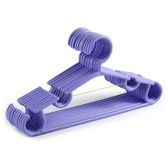 Whoamigo 10 Baby Clothes Hangers - Nursery Trouser T Shirt Tubular