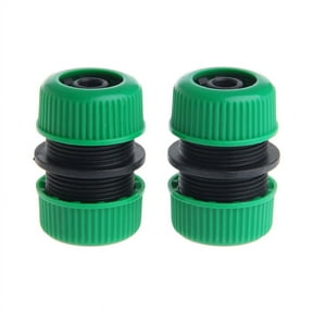 Whoamigo 2Pcs 1/2" Garden Hose Pipe Joiner Mender Extend Repair Connector Adapter Tool