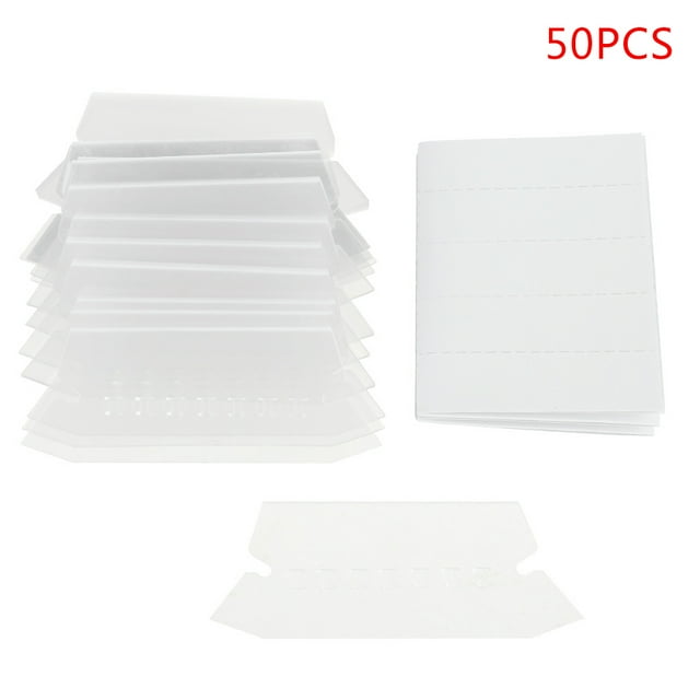 Whoamigo 50Pcs File Folder Tabs Clear Plastic Tabs Hanging File Folder ...