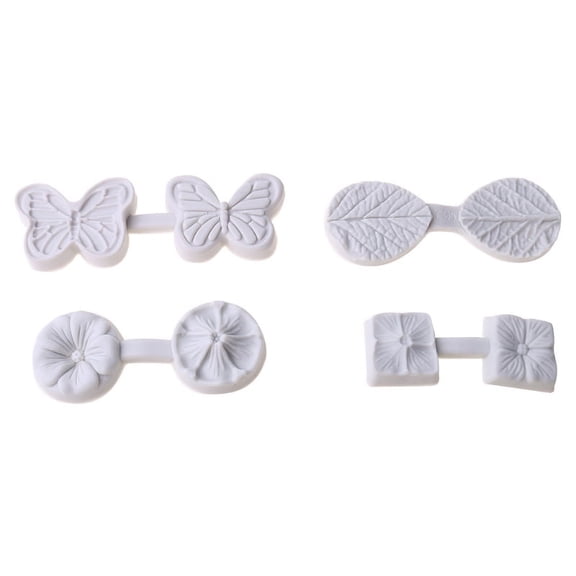 Whoamigo Chocolate Candy Sugar Craft Exquisite Flower Gum Paste Mold Cake Decorating Tools Family Art Silicone Soap Mold Kitchen