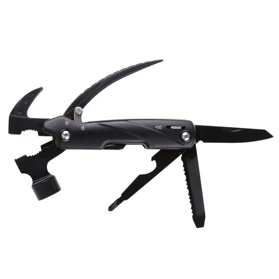 Whoamigo Multifunctional Hammer Pliers Screwdriver Folding Knife EDC Multitool Outdoor Survival Camping
