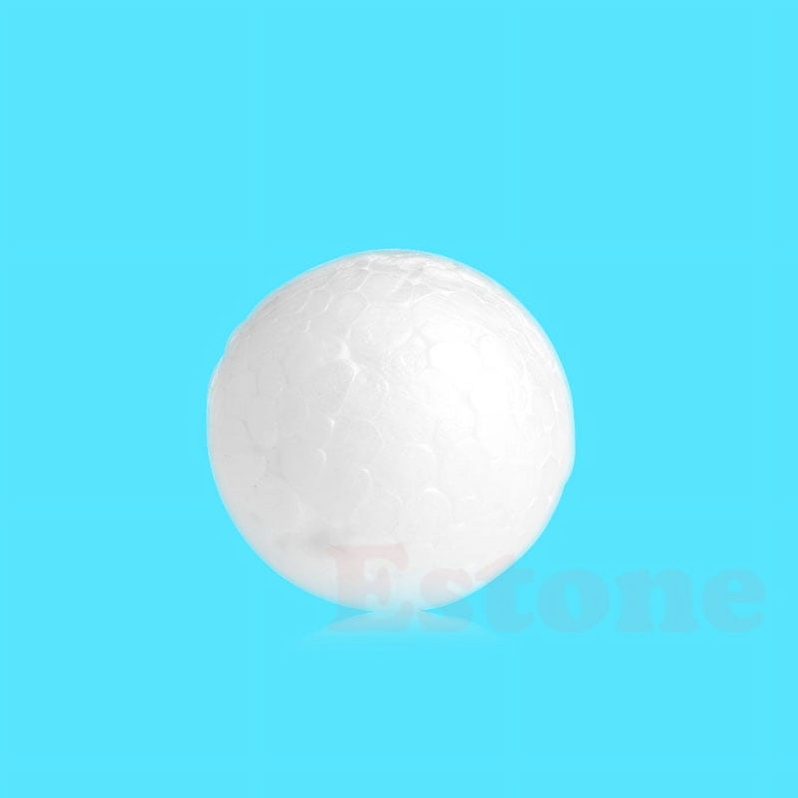 Whoamigo Smooth White Foam Balls - Polystyrene for DIY Crafts and ...