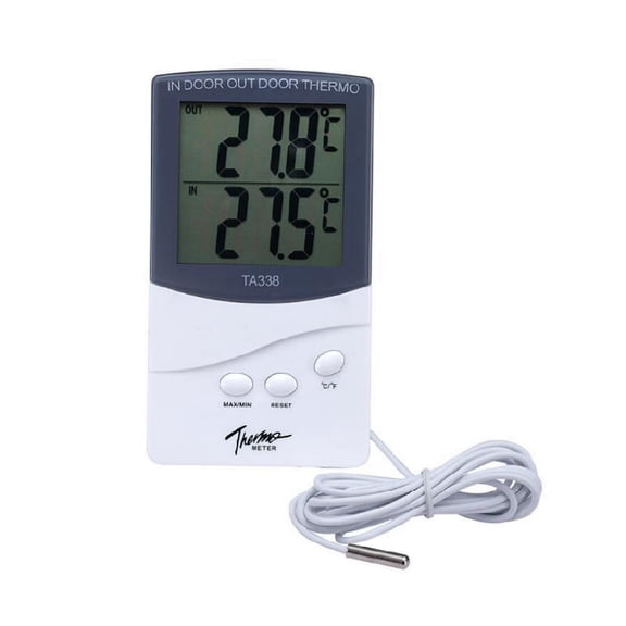 Whoamigo TA338 High-precision Electronic Thermometer with Probe Double Digital Display