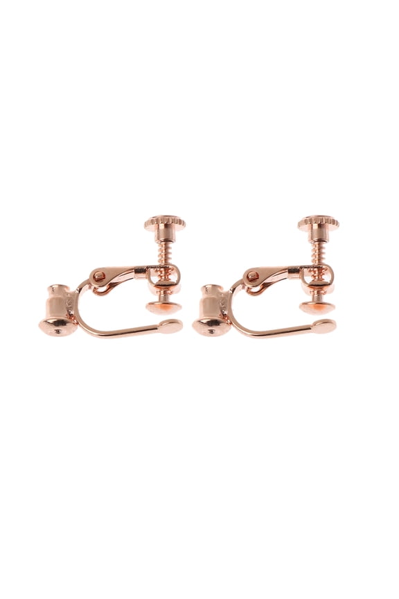 U-Shaped Clip-On Earring Converter Findings - For Non-Pierced Ears, Jewelry Crafts