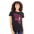 thumbnail image 1 of Whoever Believes Has Eternal Life Womens Fitted Plus Size Graphic Tee Brisco Brands 3X, 1 of 5