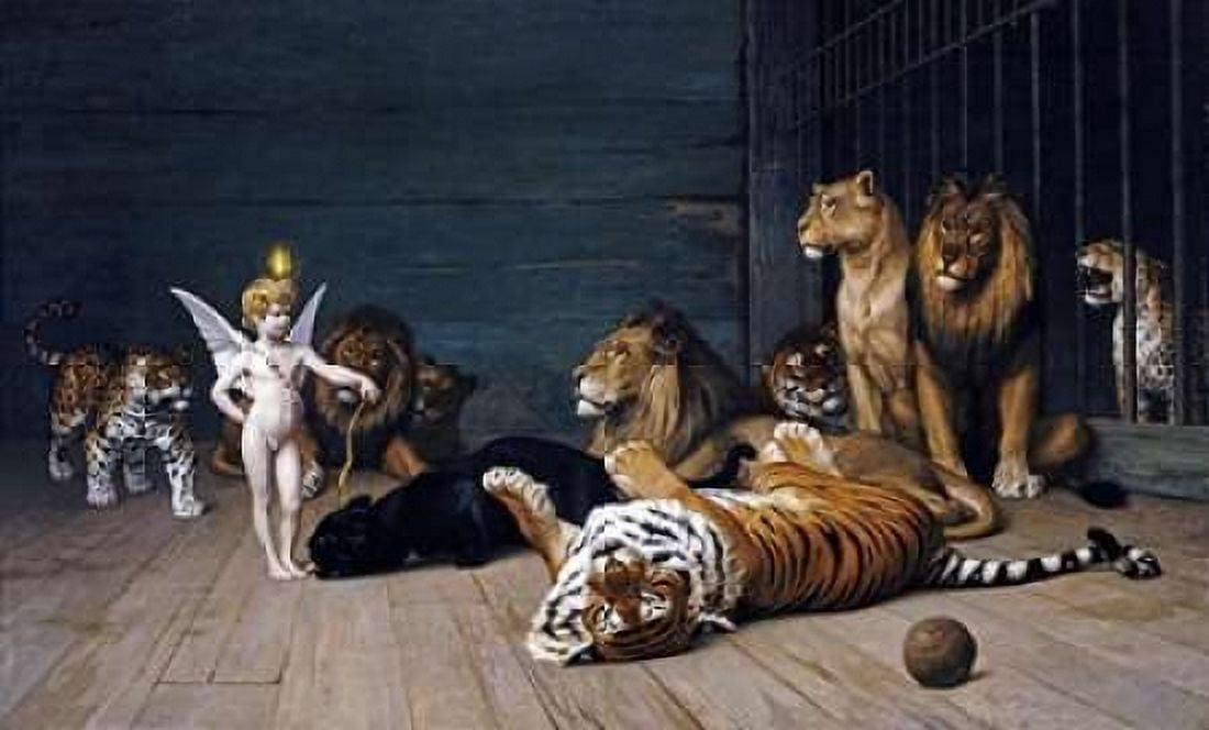 Whoever You Are Here Is Your Master - Love The Conqueror Canvas Art - Jean Leon Gerome (24 x 36)