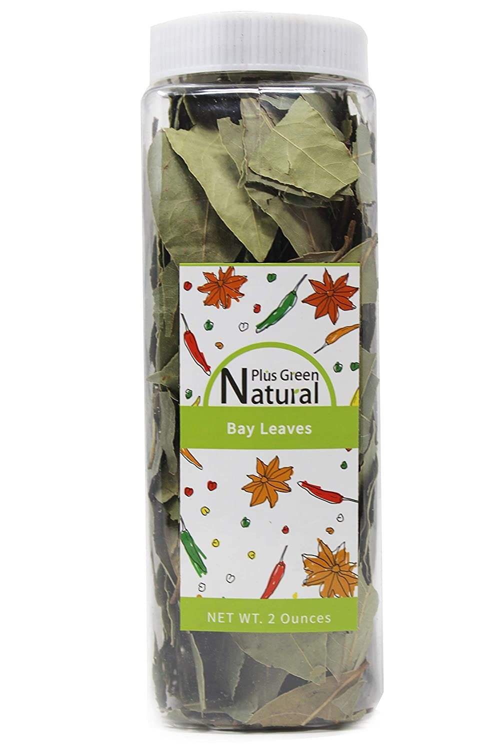 Whole Bay Leaves 2 Ounces, Whole Bay Leaf Dried, Gluten Free Raw Non