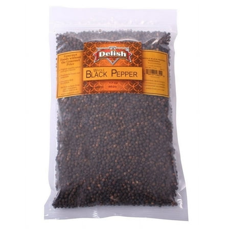 Whole Black Peppercorns by It's Delish, 20 lbs.