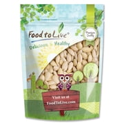 Whole Blanched Almonds, 8 Ounces - Kosher, Raw, Vegan - by Food to Live