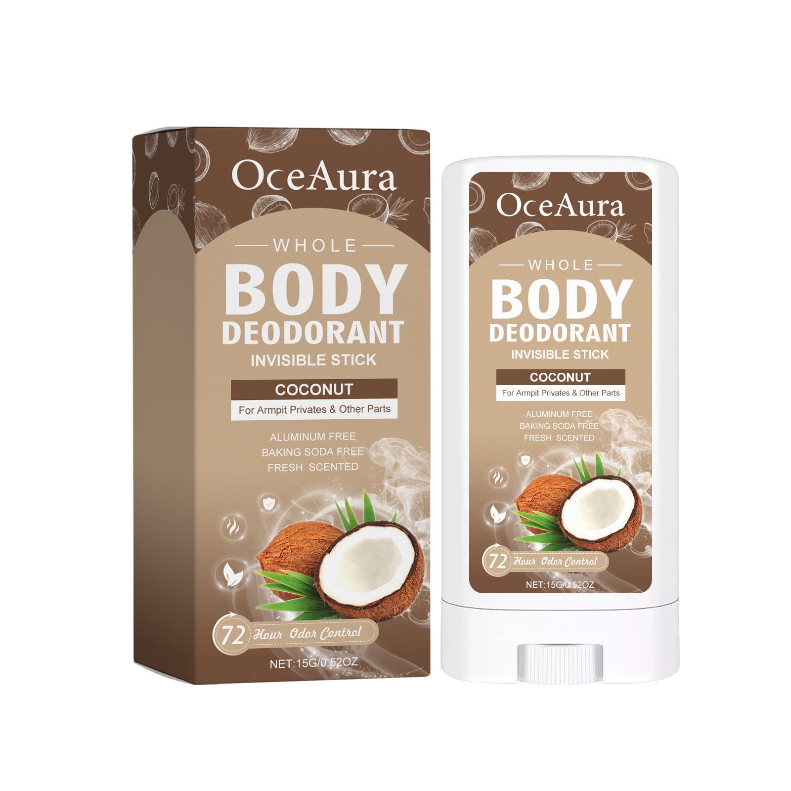 Whole Body Deodorant, All Over Body Deodorant for Women, Lady Parts