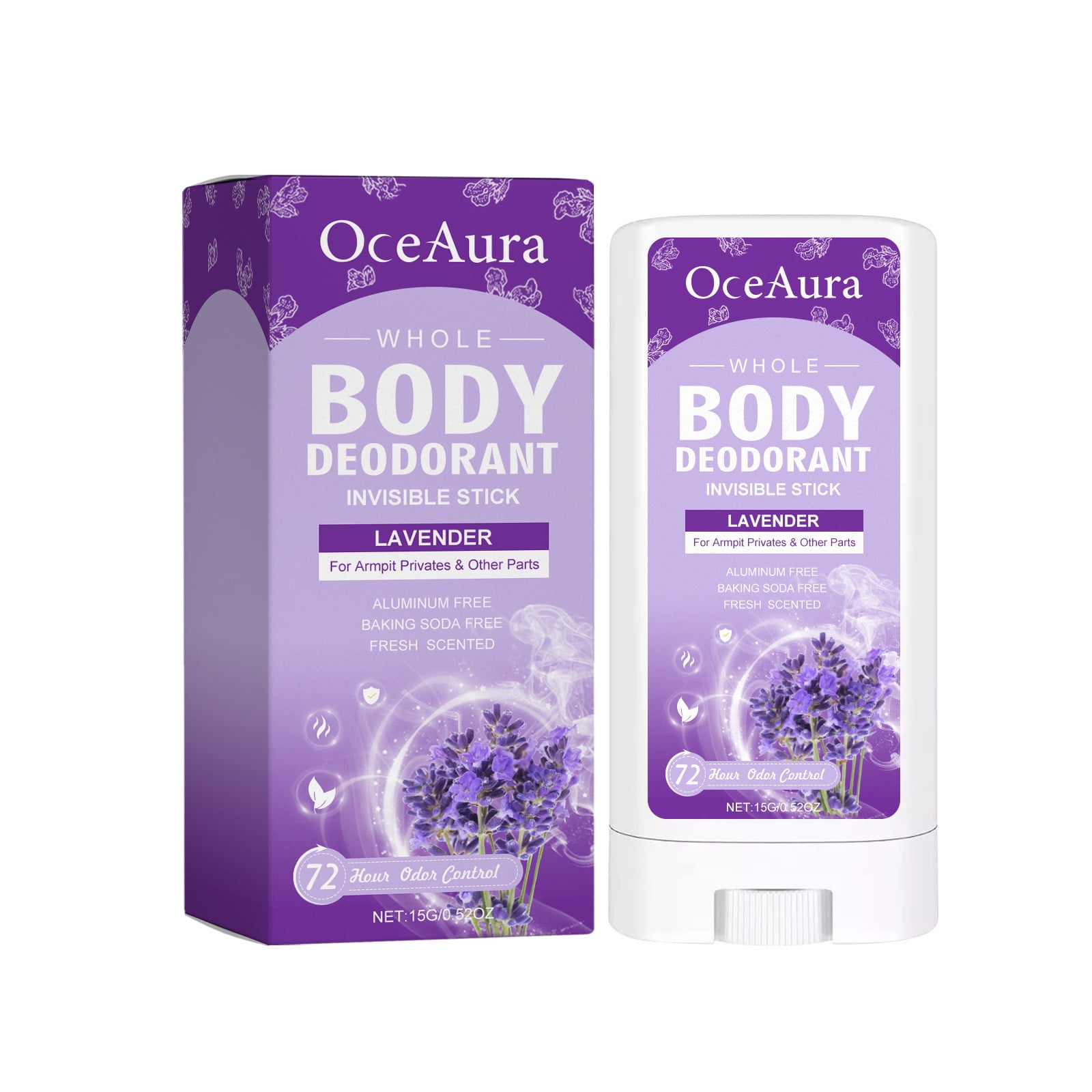 Whole Body Deodorant, All Over Body Deodorant for Women, Lady Parts