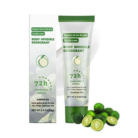 Whole Body Deodorant for Women, 72 Hour Odor Control, Women's Deodorant, Invisible Cream Body Deodorant, Deodorant for Men & Women, All Day Odor Protection