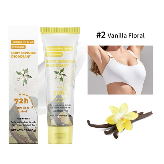 Whole Body Deodorant for Women, Whole Body Deodorant Stick for Women, Whole Body Deodorant Cream, Body Deodorant Ointment, 72 Hour Odor Control, Refreshing Antiperspirant