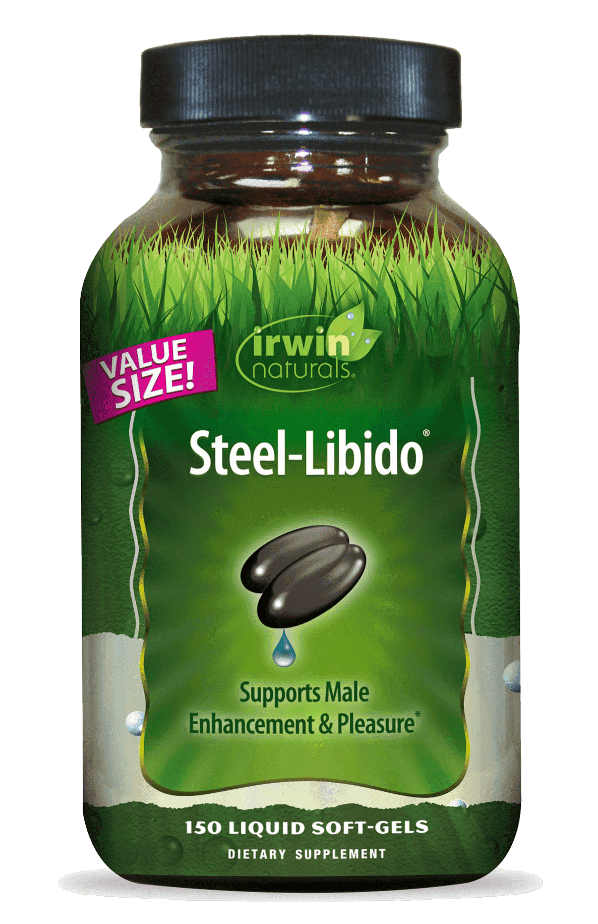 Irwin Naturals Steel-Libido Value Size 150 Liquid Soft-Gels