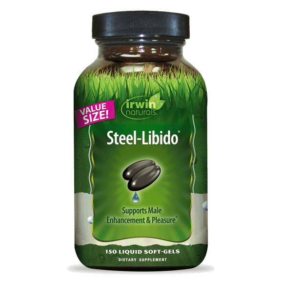 Irwin Naturals Steel-Libido Value Size 150 Liquid Soft-Gels