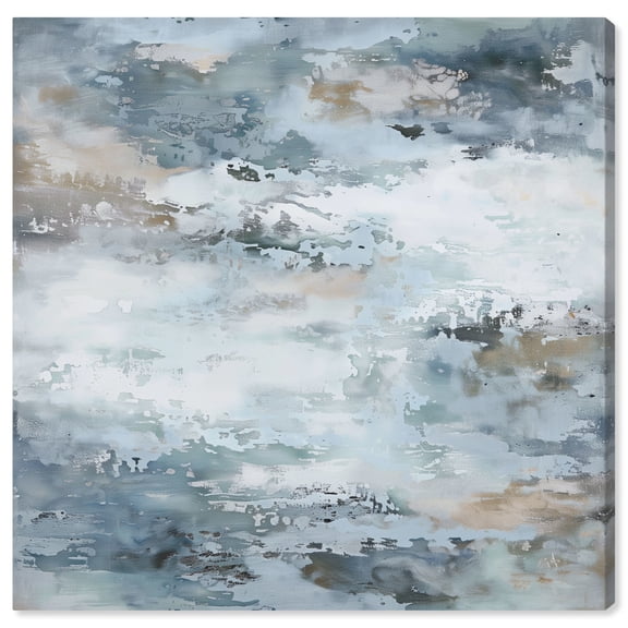 Whole Canvas Fall Abstract Art by Art Remedy, Gallery Wrapped, 20" x 20"