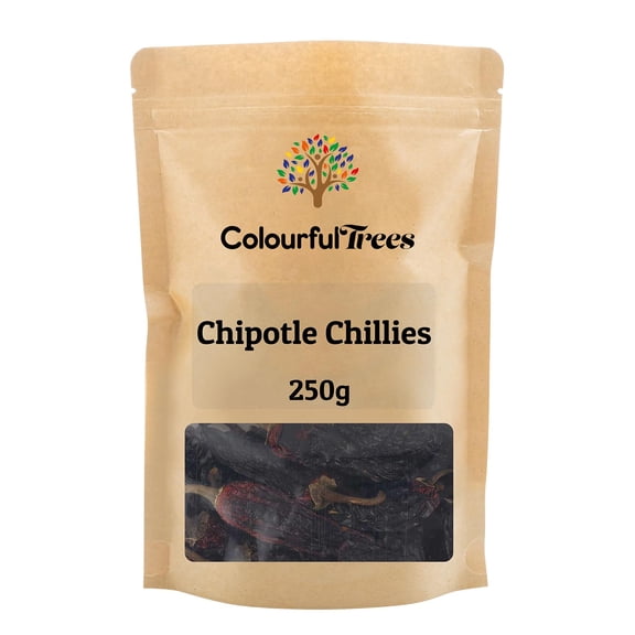 Whole Chipotle Chillies 250g by Colourful Trees