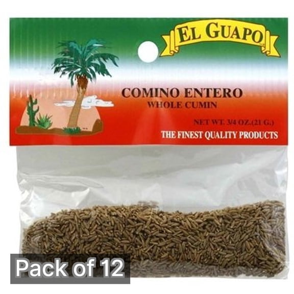 Whole Cumin Comino Entero (Pack of 12)