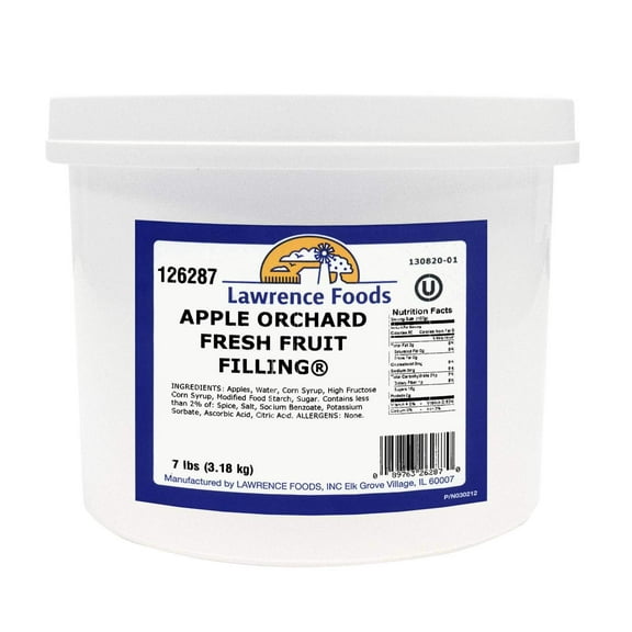 Whole Deluxe Apple Filling, 0.75 Gallon - 4 per case.