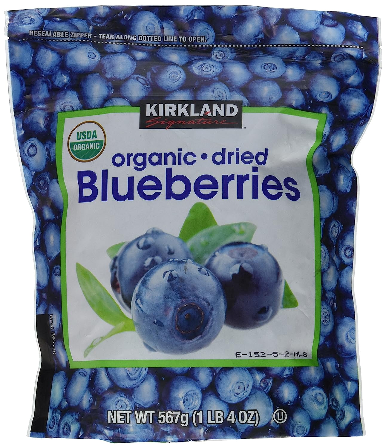 Whole Dried Blueberries - 567g
