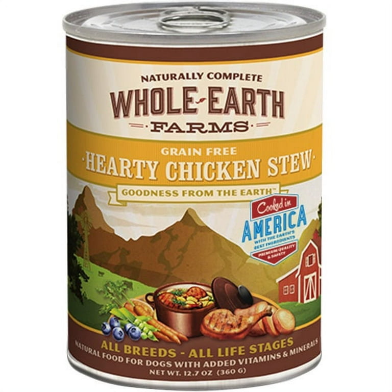 Whole earth wet dog food shop