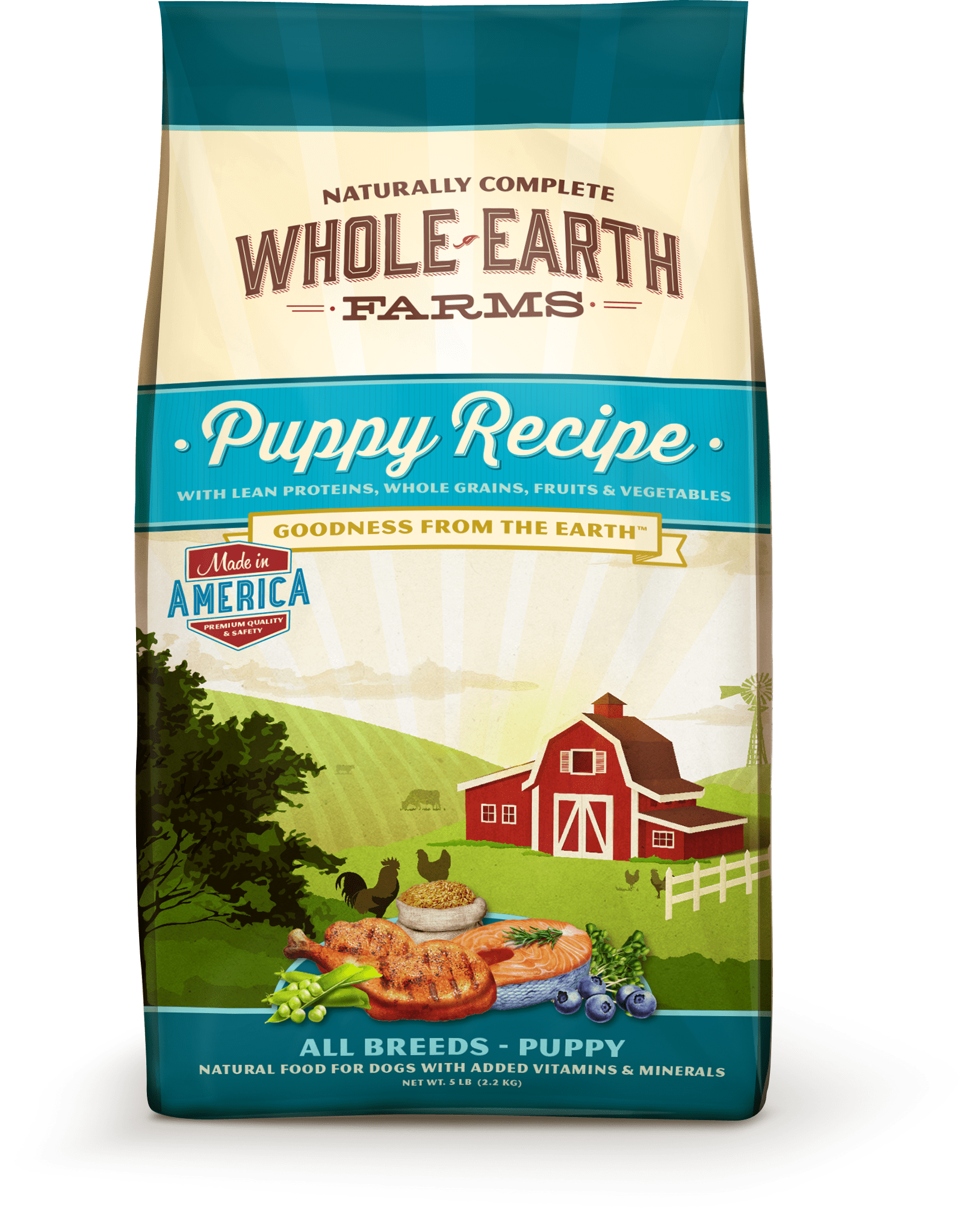 Whole earth sale puppy food