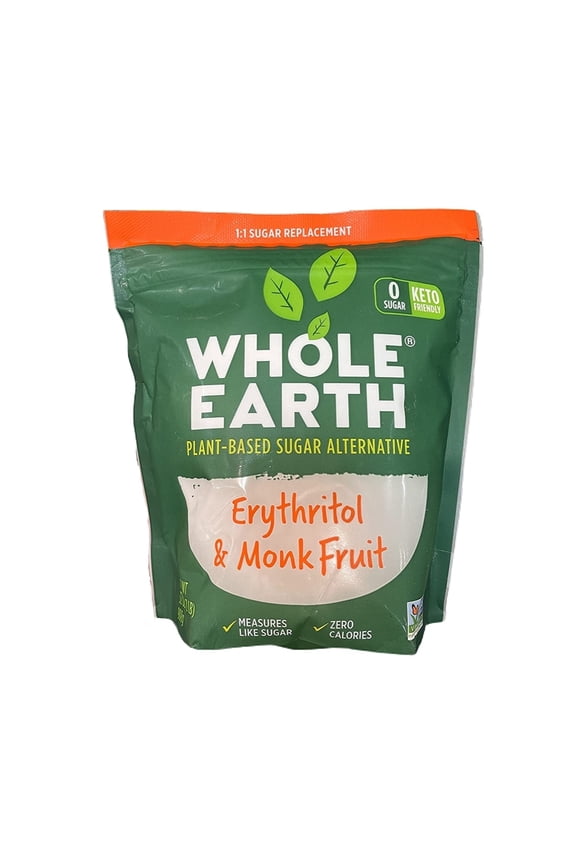 Plant-Based Sugar Alternative, Erythritol & Monk Fruit, 32 Ounce
