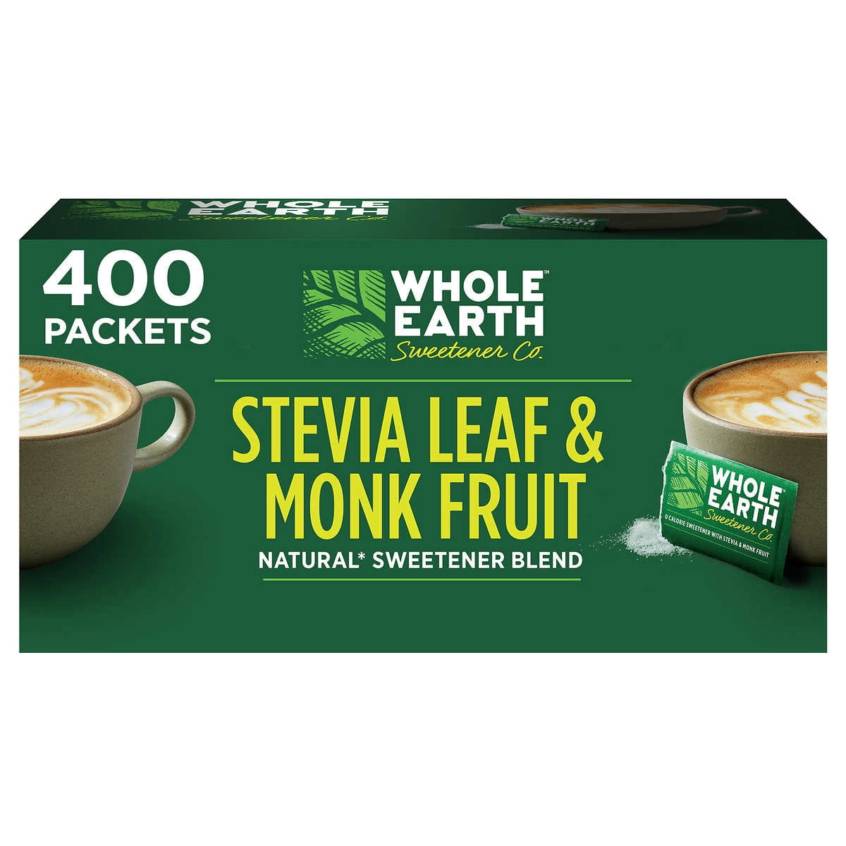 (400 Packets) Whole Earth Zero Calorie Sweetener
