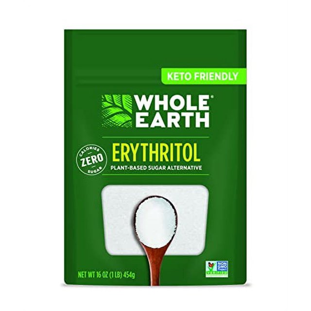 Whole Earth Sweetener Co. 100 Erythritol Sweetener (Keto Sweetener