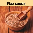 Whole Flax Seeds for Baking & Smoothies High in Fiber, Omega3s