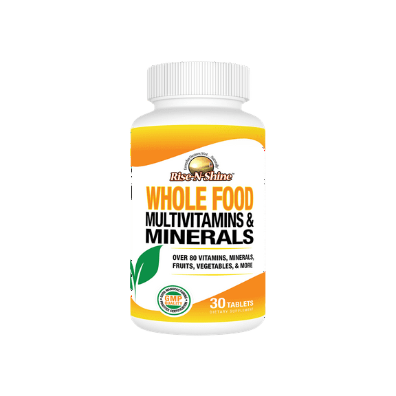 Rise-N-Shine LLC Whole Food Multivitamins and Minerals Herbal Supplements
