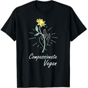 Whole Food Plant Based, Vegan, WFPB, Vegetarian Compassion T-Shirt