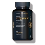 Whole Food Vitamin C 675mg - Plant Based Vitamin C from Organic Oranges, 60 servings